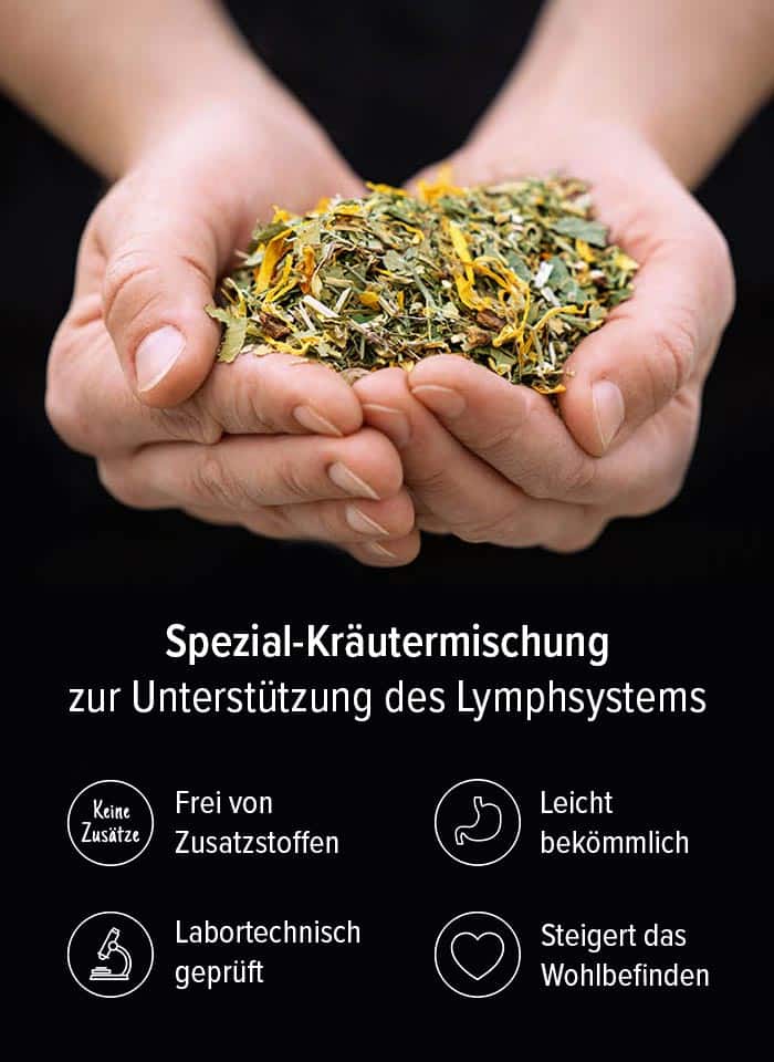 Eigenschaften Lymph-Kräutermischung